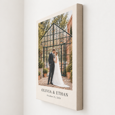 Custom Wedding Canvas