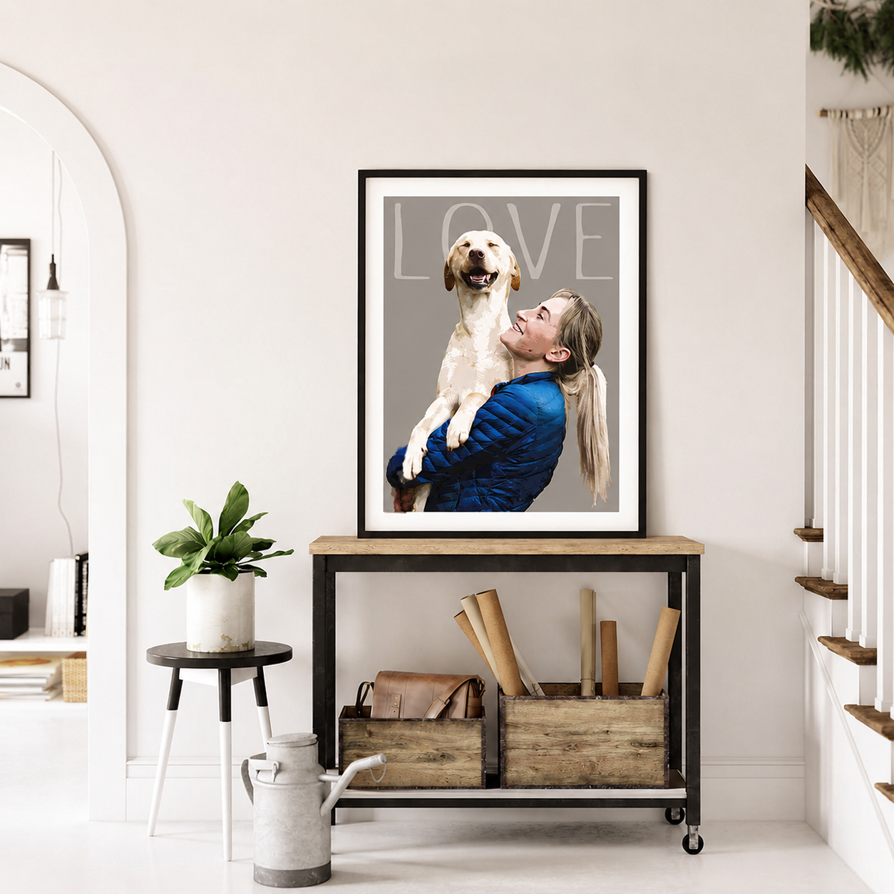 The ones you love, <br>on your wall.